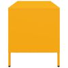 vidaXL TV Cabinet Mustard Yellow Cold-rolled Steel Medium TV Cabinet