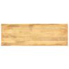 vidaXL TV Stand Natural Mango Wood Solid Mango Wood