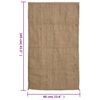 vidaXL Jute Sacks 5 pcs 23.6x41.3" 100% Jute 340 gsm