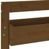 vidaXL Wall Planter Honey Brown Solid pine wood Medium Ergonomic