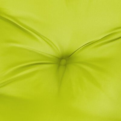 vidaXL Chair Cushions 2 pcs Bright Green 19.7"x19.7"x2.8" Oxford Fabric
