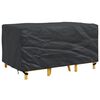 vidaXL Furniture Cover Plain Black 62.99 x 39.37 x 27.56 in 420D