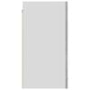 vidaXL Hanging Cabinet Concrete grey Engineered wood Medium