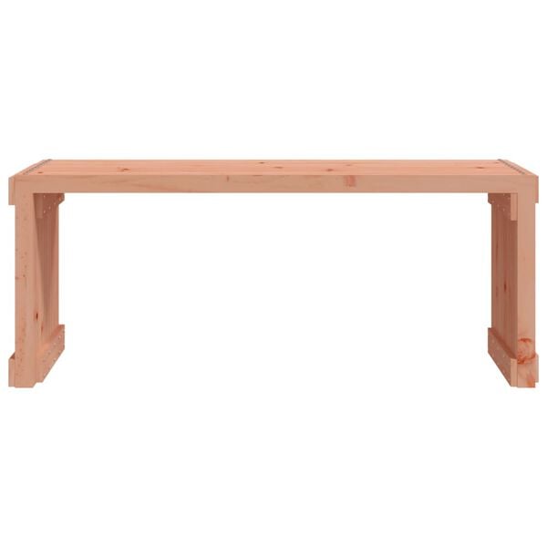 vidaXL Garden Bench Natural Douglas Solid Douglas Wood Large