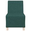 vidaXL Modular Sofa Unit Armless 2 pcs Dark Green