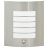vidaXL Outdoor Wall Light 2 pcs Silver 23.5 x 9 x 26 cm