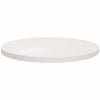 vidaXL Table Top White Solid Pinewood 23.6 in Diameter Durable