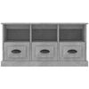 vidaXL TV Cabinet Concrete Grey Engineered Wood