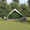 vidaXL Family Tent with Roof Green and White 315 x 286 x 200 cm