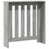 vidaXL Radiator Cover Grey Sonoma 30.7x7.9x32.3" Engineered Wood