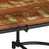 vidaXL Coffee Table Brown and Black Solid reclaimed wood, Iron Medium