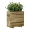 vidaXL Garden Planter Pine Wood Natural Treated Pine Wood