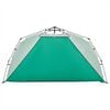 vidaXL Beach Tent 3-Person Sea Green Quick Release Waterproof