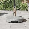 vidaXL Parasol Base Grey Ø 45 x 37.5 cm Granite