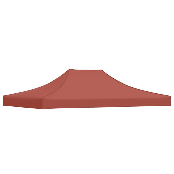 vidaXL Party Tent Roof 13.1x9.8' Terracotta 2.95 oz/ft&sup2;