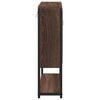 vidaXL Bathroom Mirror Cabinet Brown Oak