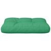 vidaXL Pallet Cushion Green 100% Polyester 23.6" x 15.7" x 4.7