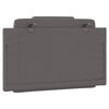 vidaXL Headboard Cushion Gray