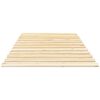 vidaXL Bed Slat Natural Pine Solid Pine Wood Single Rollable Bed Slat