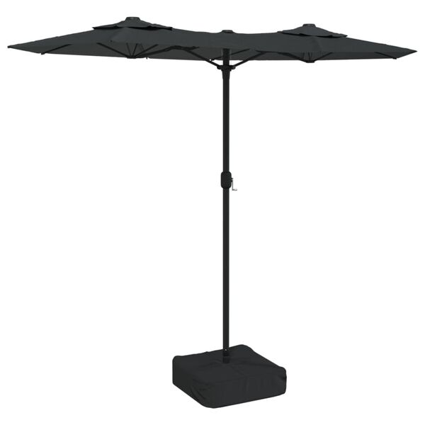 vidaXL Garden Parasol Anthracite, Dark Grey