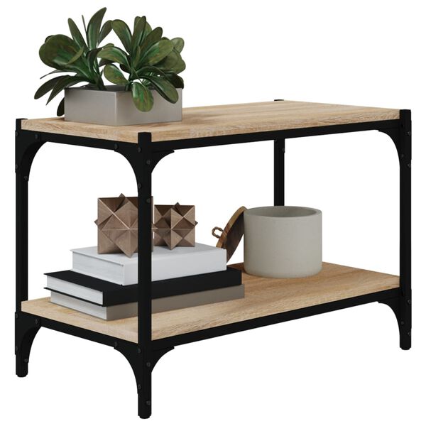 vidaXL TV Cabinet Sonoma Oak Engineered Wood Small TV Cabinet