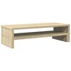 vidaXL Monitor Stand Sonoma Oak 21.3x8.7x5.9" Engineered Wood