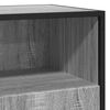 vidaXL Sideboard Grey Sonoma Engineered wood Medium Sideboard