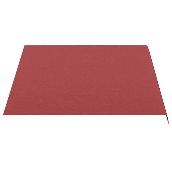 vidaXL Replacement Awning Fabric Burgundy red 100% Polyester with PU coating
