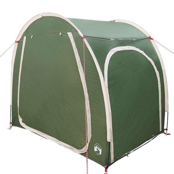 vidaXL Bike Storage Tent with Roof Green 218 x 156 x 180 cm