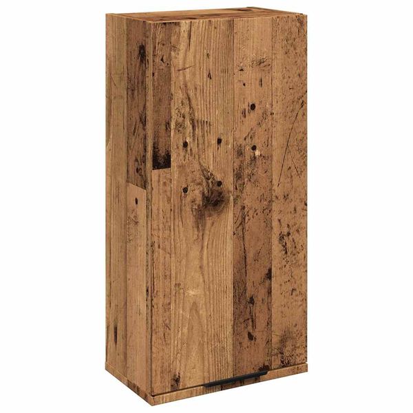 vidaXL Bathroom Cabinet Old Wood Engineered Wood Compact