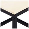 vidaXL Coffee Table White and black