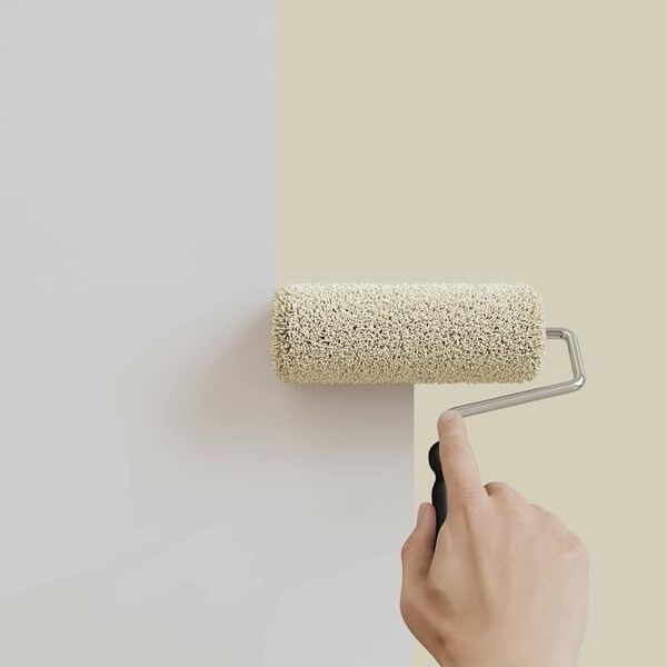 vidaXL Wall Paint Brown 6.50 x 6.50 x 6.30 in Wall Print