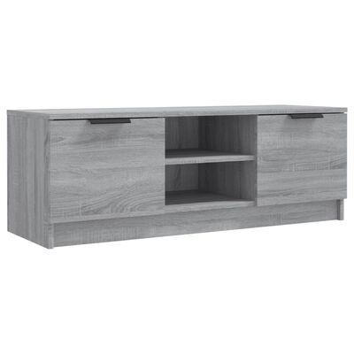 vidaXL TV Stand Gray Sonoma 40.2"x13.8"x14.4" Engineered Wood