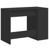 vidaXL Desk Black Engineered Wood 40.2 in x 19.7 in x 29.5 in Desk