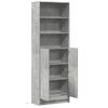 vidaXL Highboard Concrete Grey Engineered Wood Tall Highboard