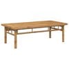 vidaXL Coffee Table Natural Bamboo Bamboo with a natural finish Medium
