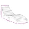 vidaXL Sun Lounger Set of 2 Grey Solid acacia wood