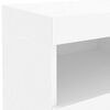 vidaXL Bedside Cabinet White Engineered wood