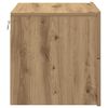 vidaXL Bedside Cabinet 2 pcs Artisan Oak 19.69 x 15.35 x 16.14 in