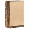 vidaXL Sideboard Smoked Oak Engineered Wood Medium Storage Cabinet
