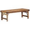 vidaXL Coffee Table Brown 43.31 x 21.65 x 15.75 in Solid Reclaim Wood