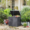 Keter Outdoor Storage Box Anthracite Plastic PP Large Durable