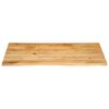 vidaXL Table Top Natural wood Solid mango wood 47.2 x 23.6 in