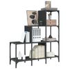 vidaXL Bookcase Adjustable Feet Bookshelf Rectangular Industrial