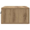 vidaXL Bedside Cabinet with Drawer 2 pcs artisan oak 35 x 35 x 20 cm