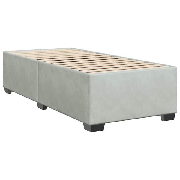 vidaXL Bed Frame Light Grey