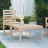 vidaXL Garden Table Natural Wood Solid Pine Wood Large Durable