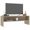 vidaXL TV Cabinet Sonoma oak Engineered wood Medium TV Cabinet
