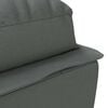 vidaXL Massage Chaise Lounge Dark Grey