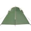 vidaXL Tunnel tent with Roof Green 200.79 x 94.49 x 61.42 in Taffeta